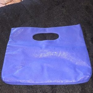 Royal blue clutch